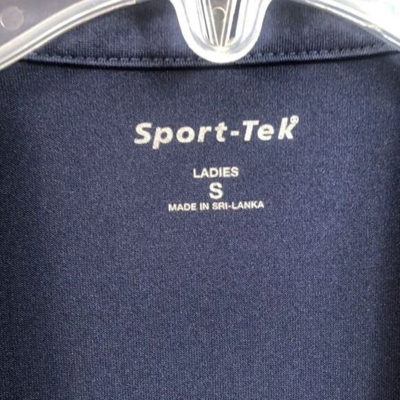 Sport-Tek Ladies Navy Polo Shirt Short Sleeve Size S - Picture 4 of 12
